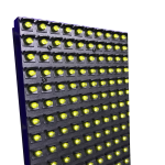Panel Modul P10 DIP Outdoor Single Color | YELLOW - KUNING